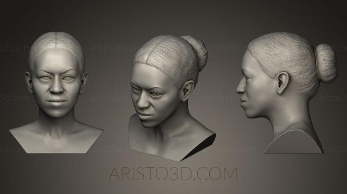 Busts and bas-reliefs of famous people (BUSTC_0428) 3D model for CNC machine